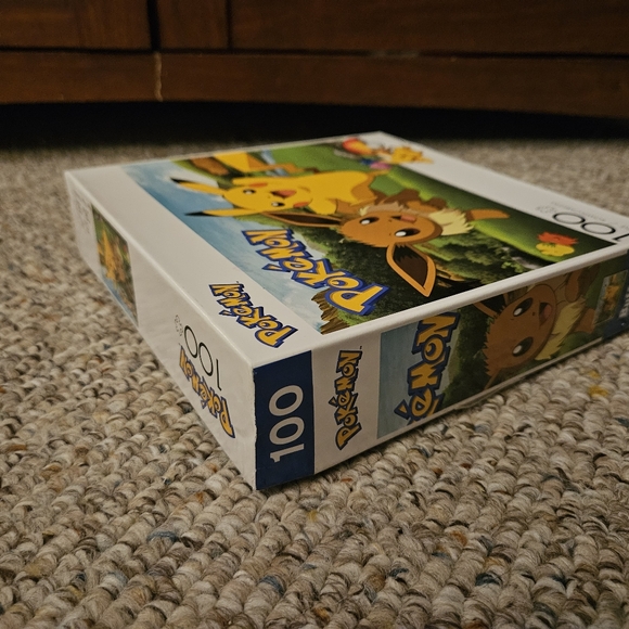 Buffalo Games Pokemon Pikachu And Eevee 100 Piece Puzzle - Picture 2 of 6